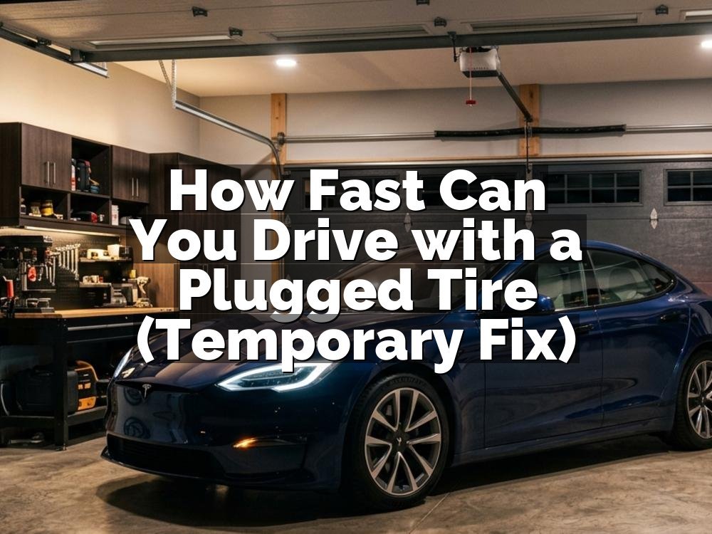 How Fast Can You Drive with a Plugged Tire (Temporary Fix)