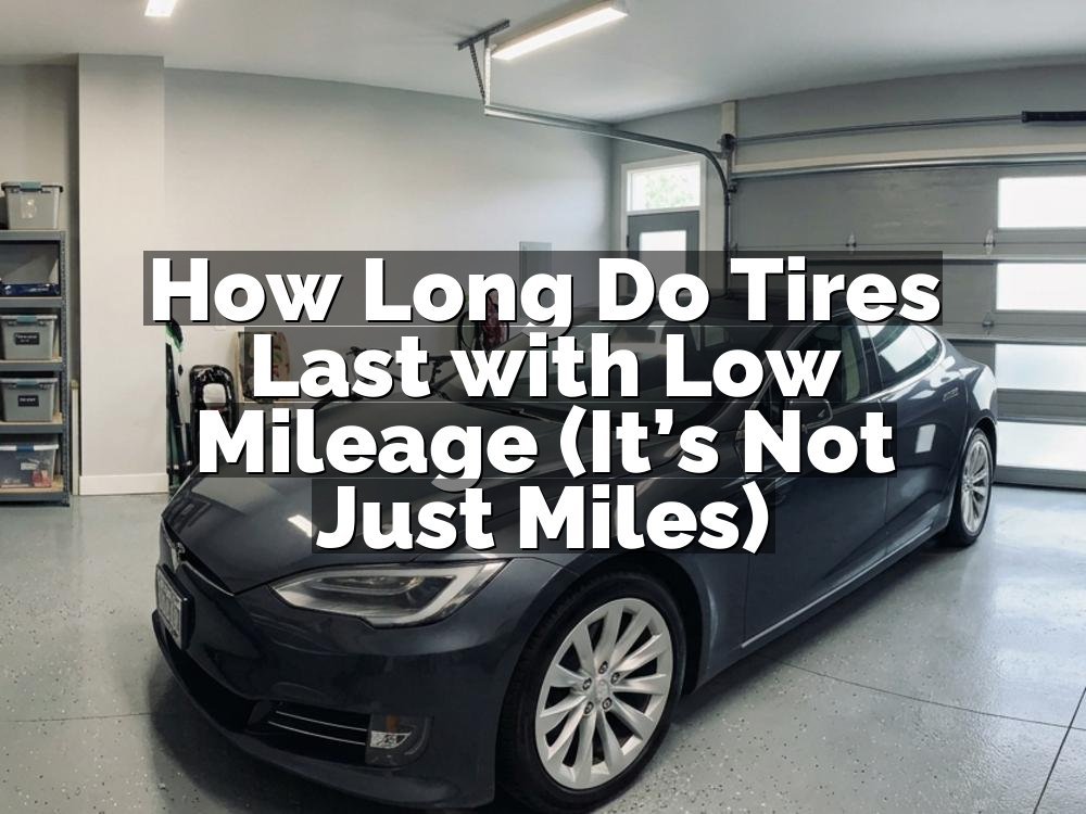 How Long Do Tires Last with Low Mileage (It’s Not Just Miles)