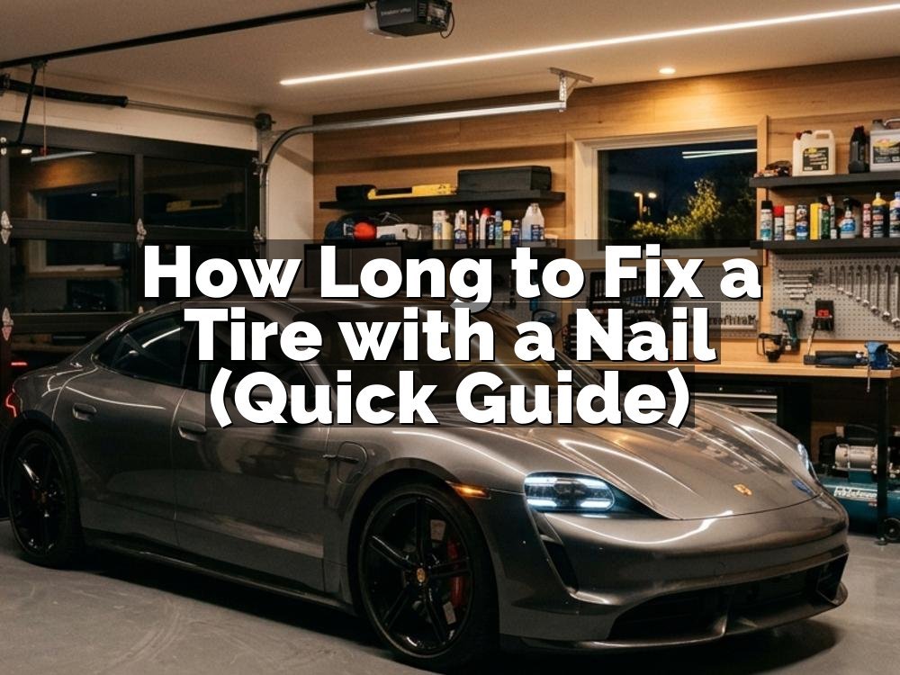 How Long to Fix a Tire with a Nail (Quick Guide)