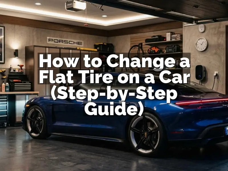 How to Change a Flat Tire on a Car (Step-by-Step Guide)