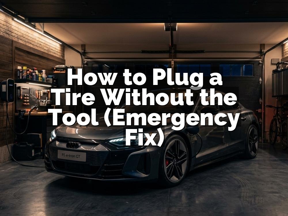 How to Plug a Tire Without the Tool (Emergency Fix)