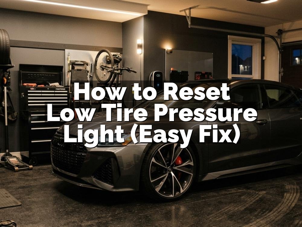 How to Reset Low Tire Pressure Light (Easy Fix)