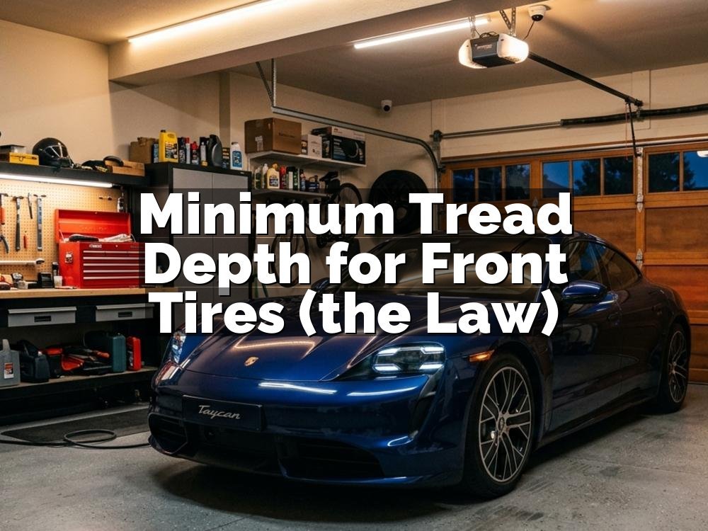 Minimum Tread Depth for Front Tires (the Law)