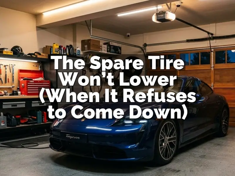 The Spare Tire Won’t Lower (When It Refuses to Come Down)