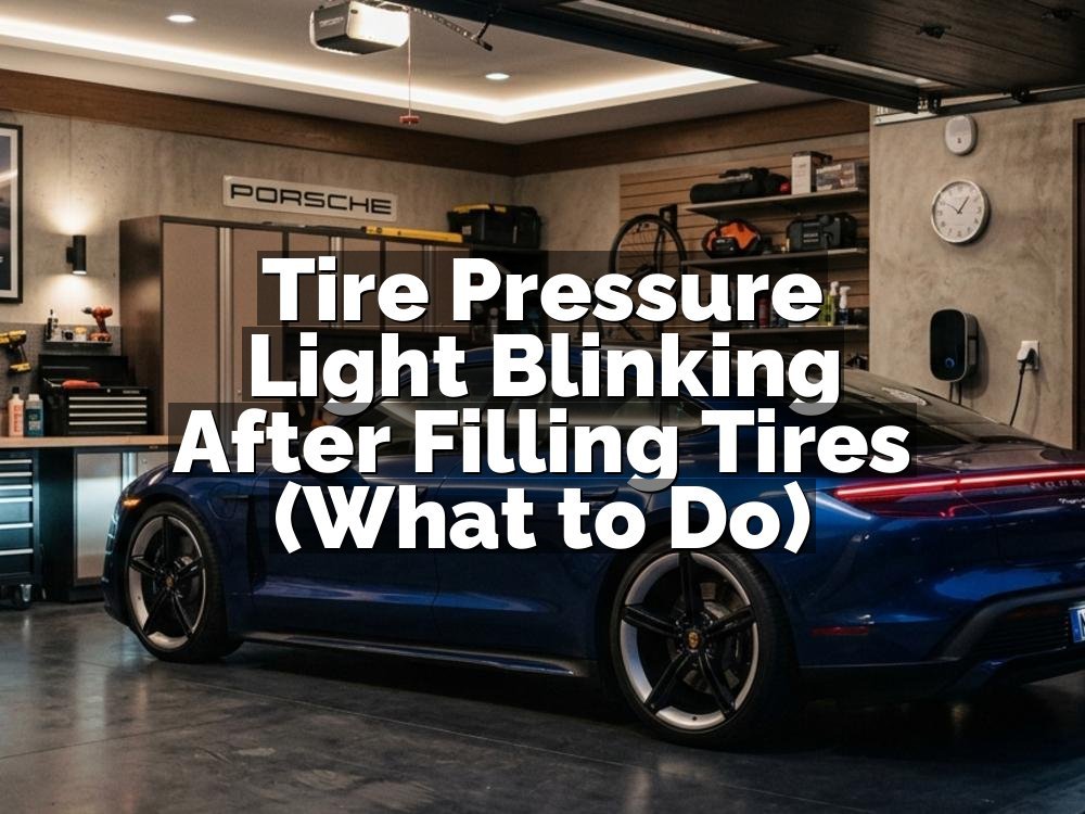 Tire Pressure Light Blinking After Filling Tires (What to Do)