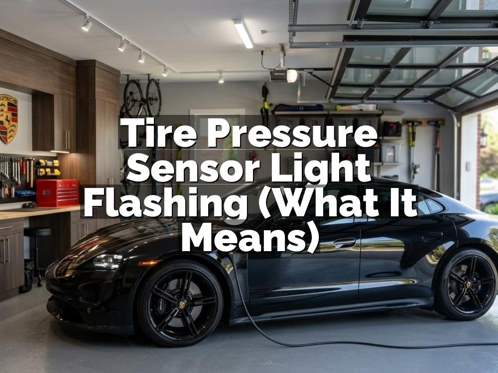 Tire Pressure Sensor Light Flashing (What It Means)