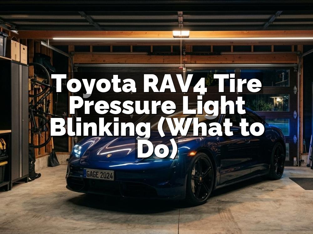 Toyota RAV4 Tire Pressure Light Blinking (What to Do)