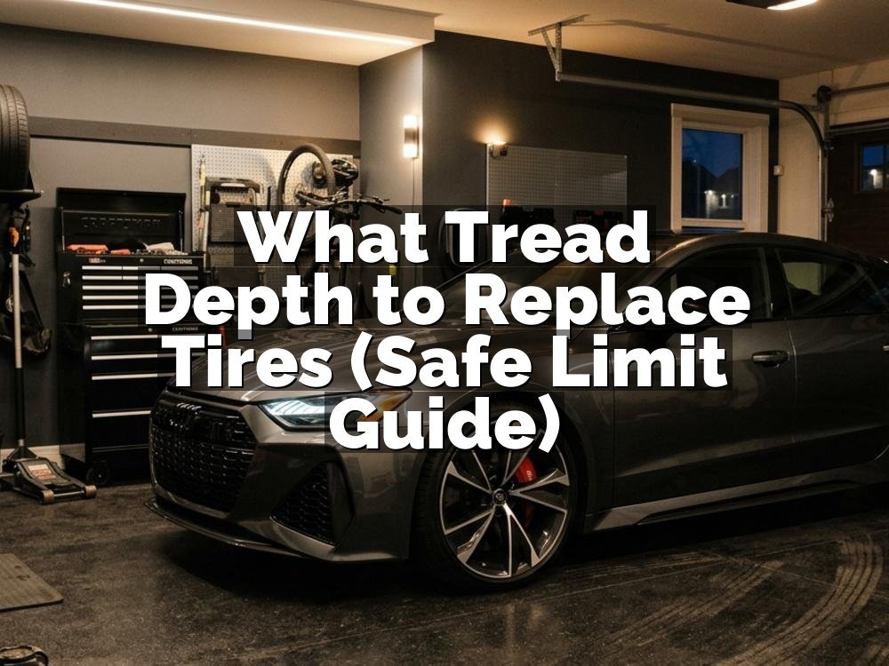 What Tread Depth to Replace Tires (Safe Limit Guide)