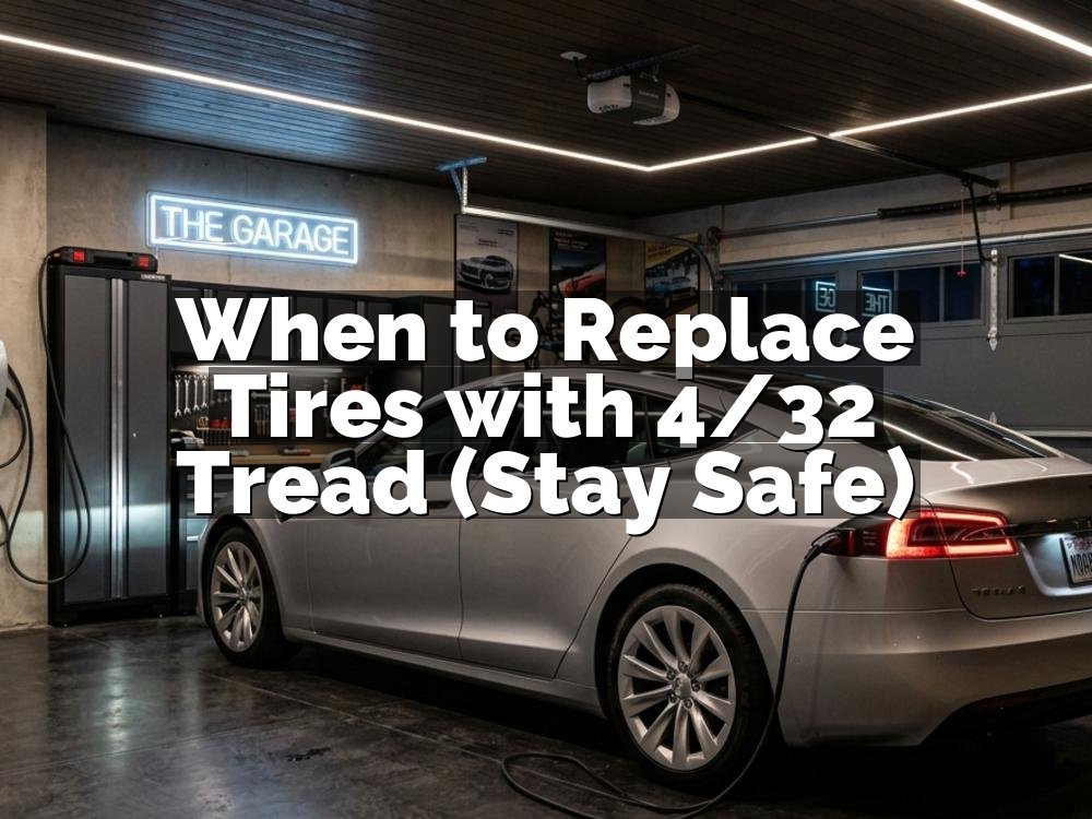 When to Replace Tires with 4/32 Tread (Stay Safe)