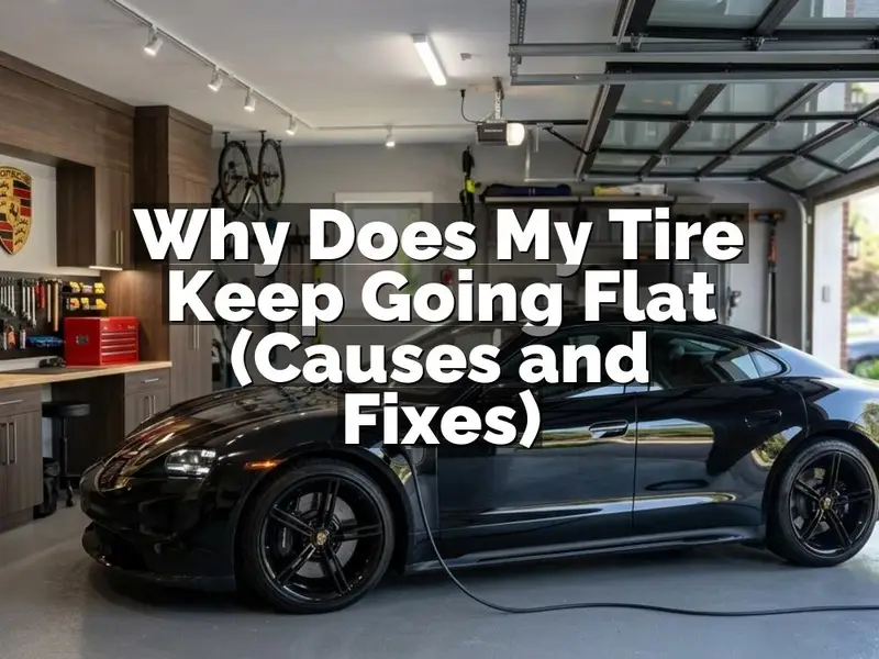 Why Does My Tire Keep Going Flat (Causes and Fixes)