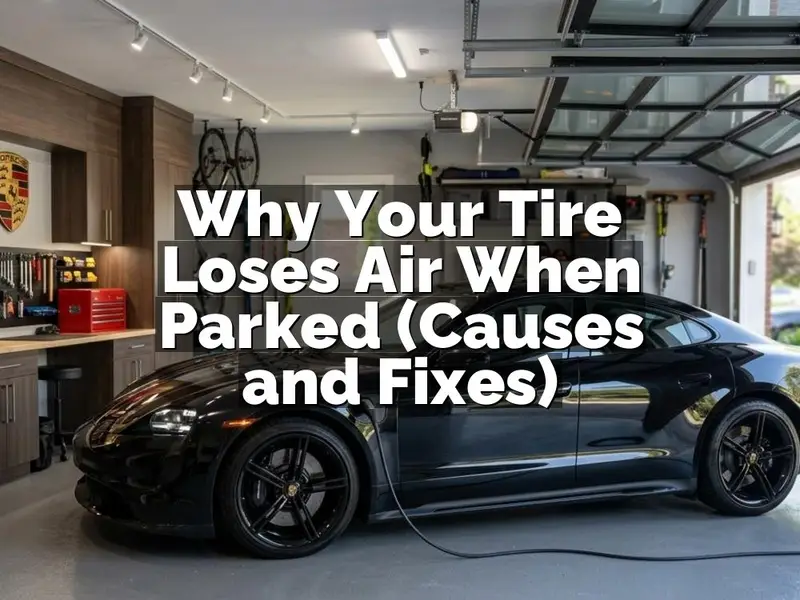 Why Your Tire Loses Air When Parked (Causes and Fixes)