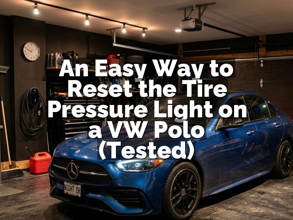 An Easy Way to Reset the Tire Pressure Light on a VW Polo (Tested)