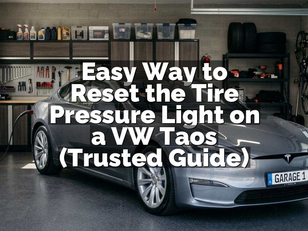 Easy Way to Reset the Tire Pressure Light on a VW Taos (Trusted Guide)