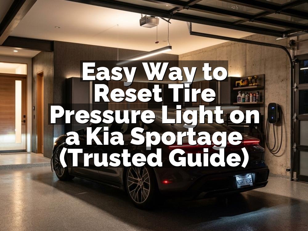 Easy Way to Reset Tire Pressure Light on a Kia Sportage (Trusted Guide)