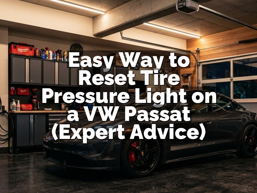 Easy Way to Reset Tire Pressure Light on a VW Passat (Expert Advice)