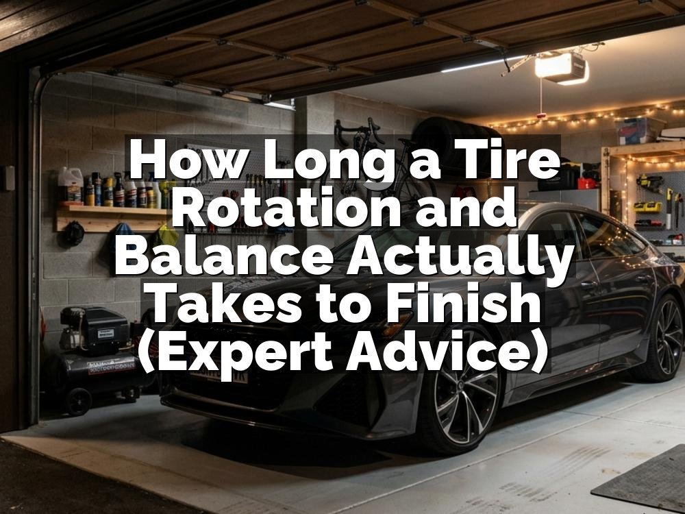 How Long a Tire Rotation and Balance Actually Takes to Finish (Expert Advice)