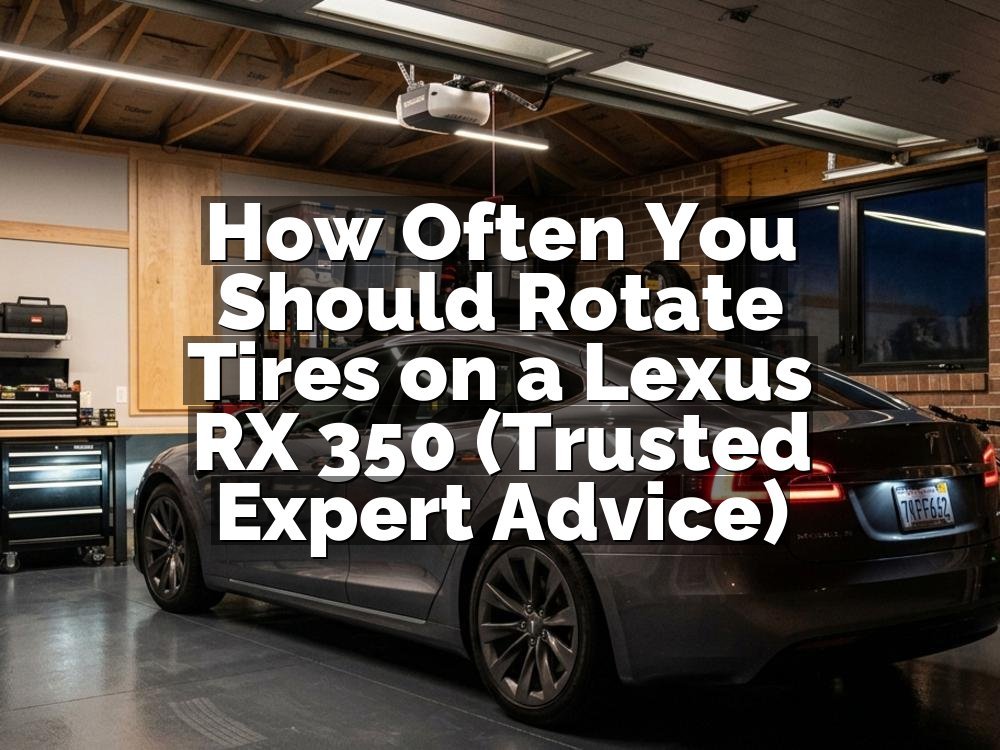How Often You Should Rotate Tires on a Lexus RX 350 (Trusted Expert Advice)