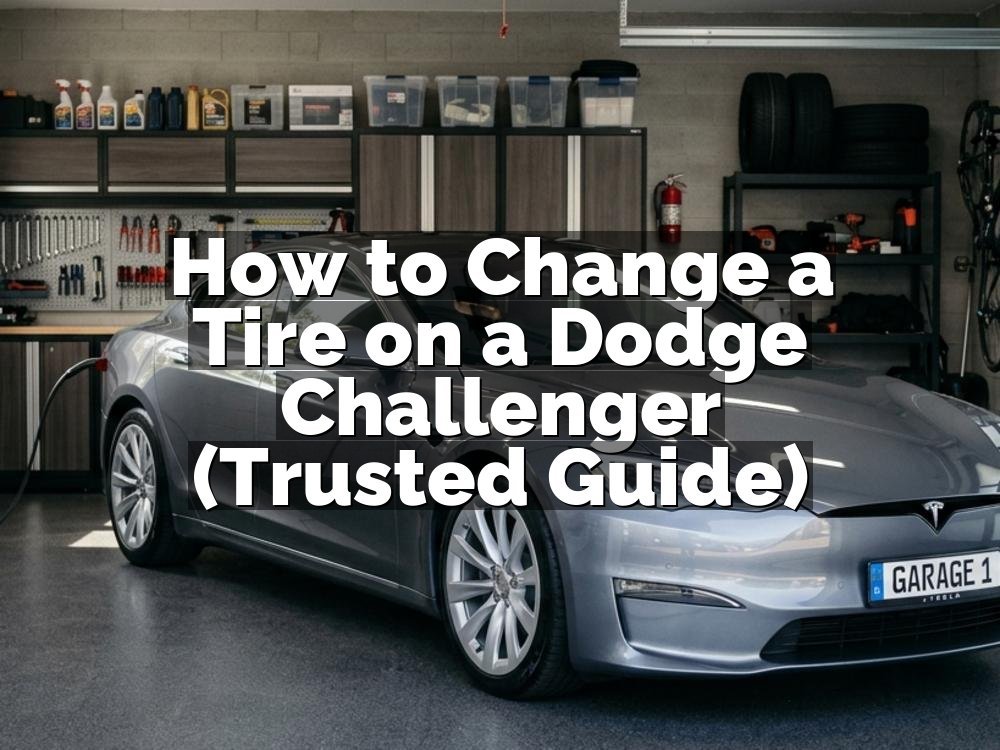 How to Change a Tire on a Dodge Challenger (Trusted Guide)