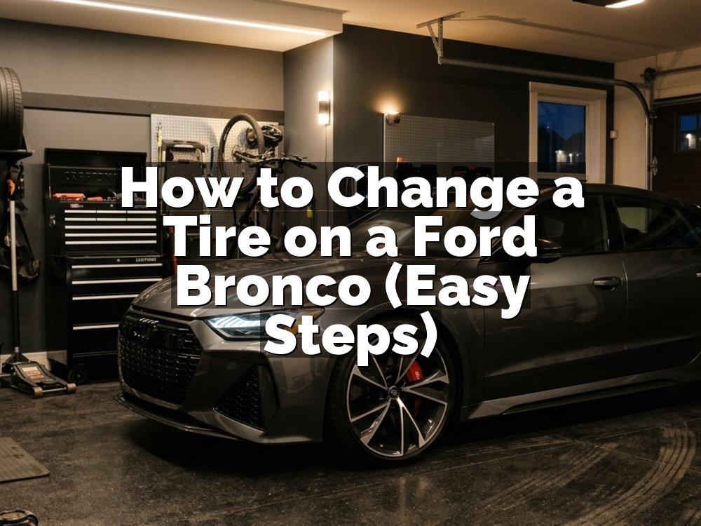How to Change a Tire on a Ford Bronco (Easy Steps)
