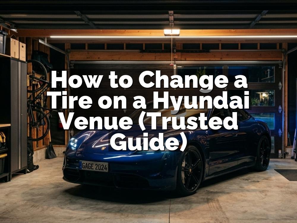 How to Change a Tire on a Hyundai Venue (Trusted Guide)