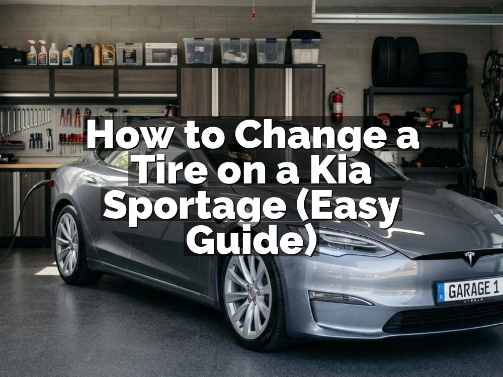 How to Change a Tire on a Kia Sportage (Easy Guide)