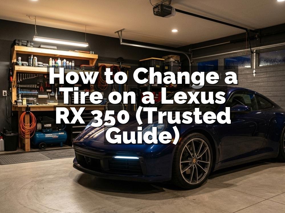 How to Change a Tire on a Lexus RX 350 (Trusted Guide)
