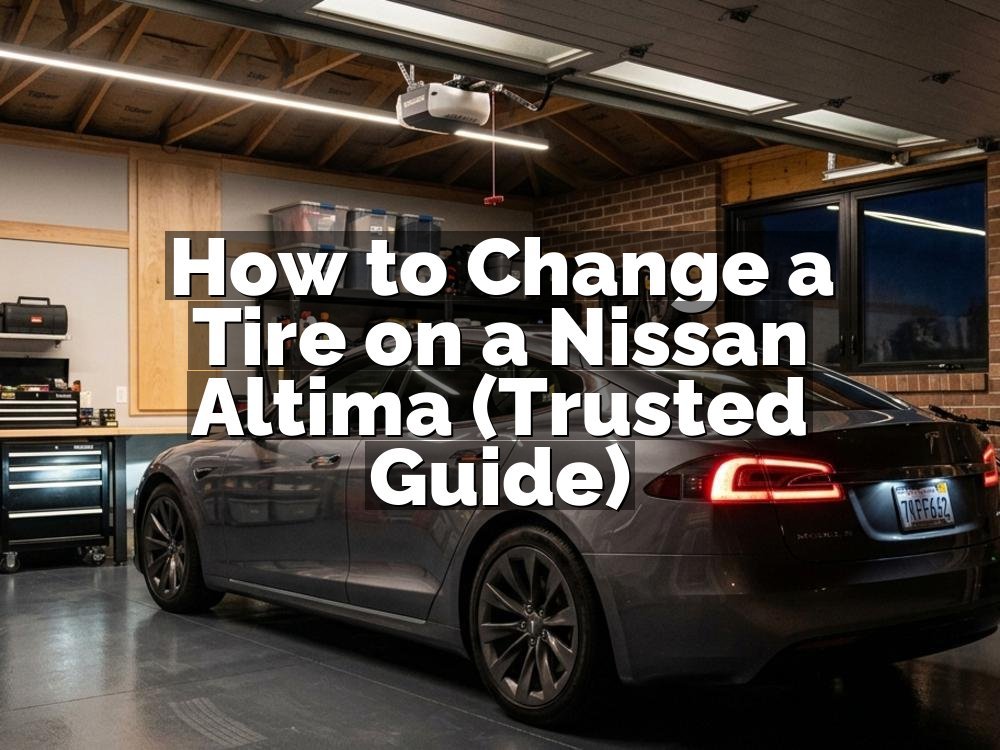 How to Change a Tire on a Nissan Altima (Trusted Guide)