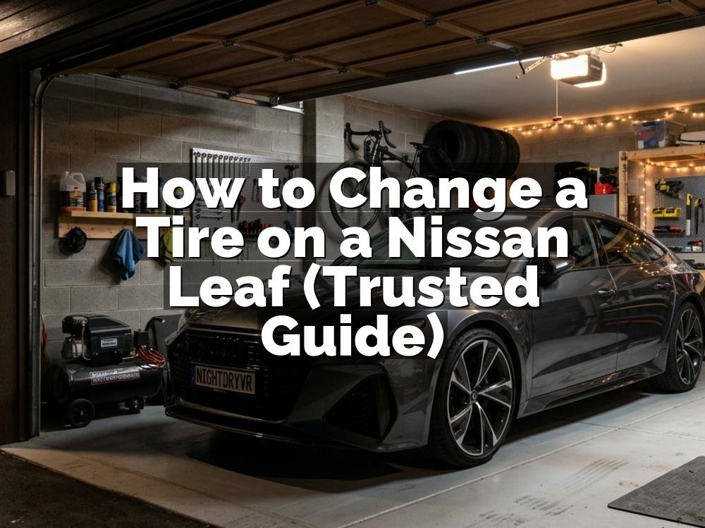 How to Change a Tire on a Nissan Leaf (Trusted Guide)