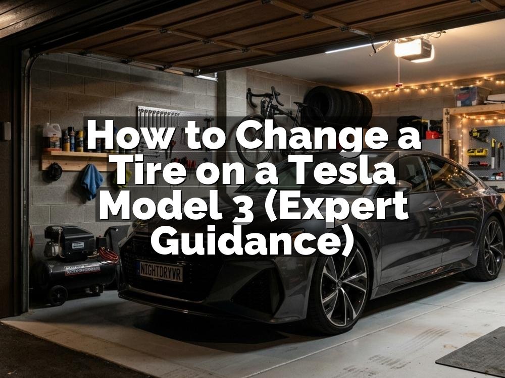 How to Change a Tire on a Tesla Model 3 (Expert Guidance)