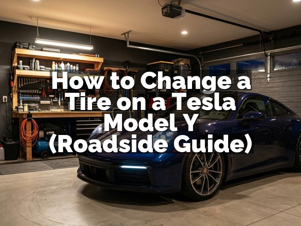 How to Change a Tire on a Tesla Model Y (Roadside Guide)