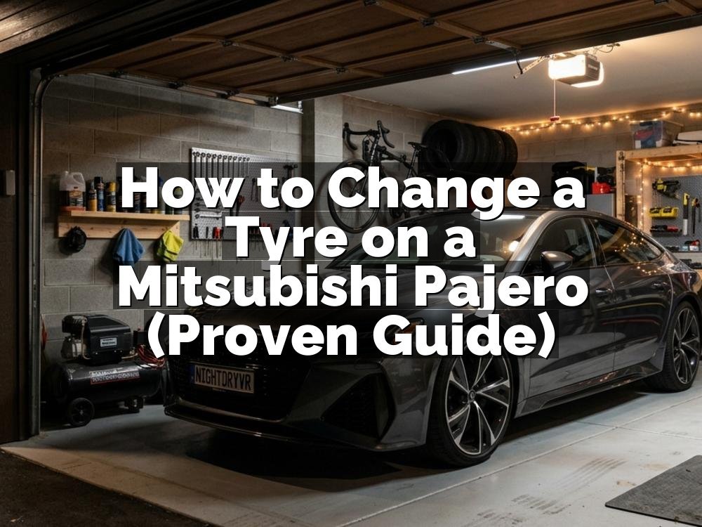 How to Change a Tyre on a Mitsubishi Pajero (Proven Guide)