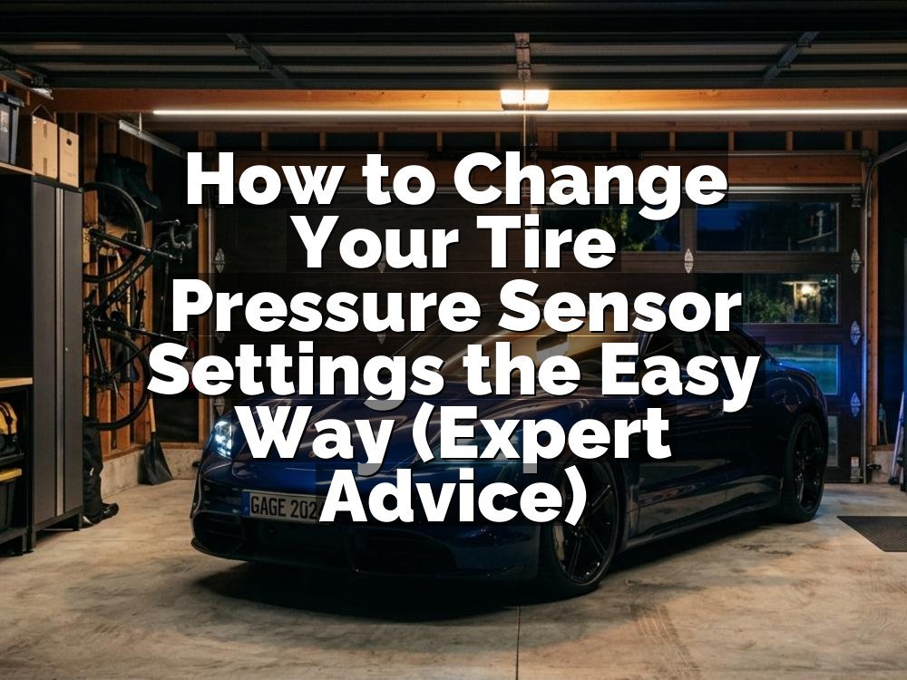 How to Change Your Tire Pressure Sensor Settings the Easy Way (Expert Advice)