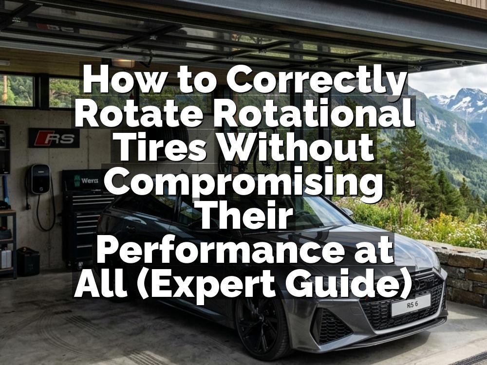 How to Correctly Rotate Rotational Tires Without Compromising Their Performance at All (Expert Guide)