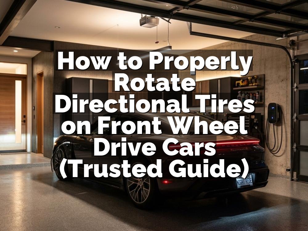 How to Properly Rotate Directional Tires on Front Wheel Drive Cars (Trusted Guide)