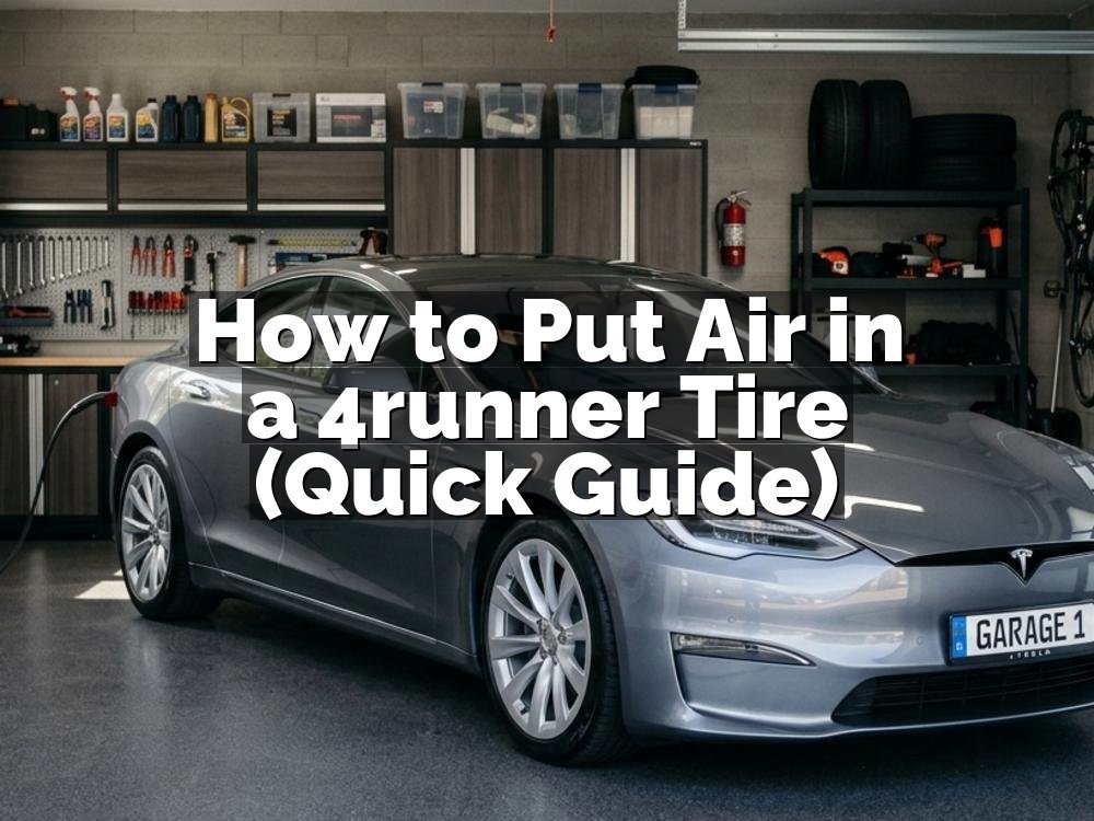 How to Put Air in a 4runner Tire (Quick Guide)