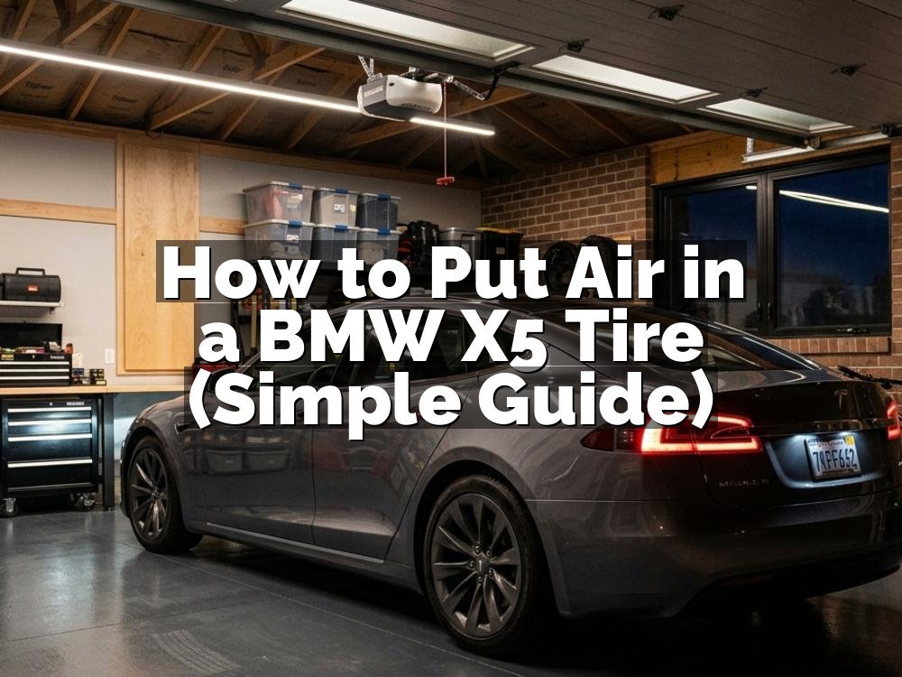 How to Put Air in a BMW X5 Tire (Simple Guide)