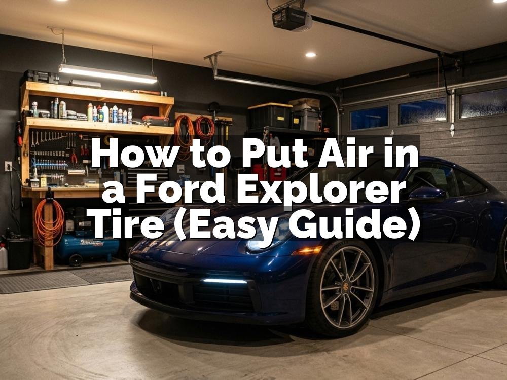 How to Put Air in a Ford Explorer Tire (Easy Guide)
