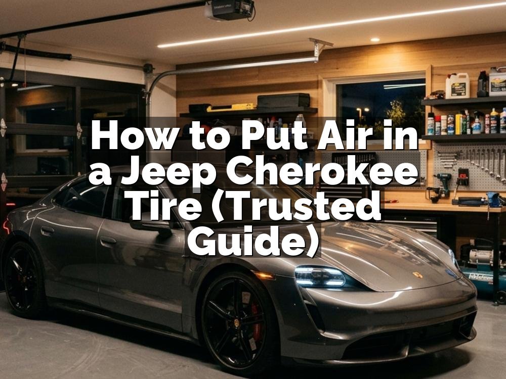 How to Put Air in a Jeep Cherokee Tire (Trusted Guide)