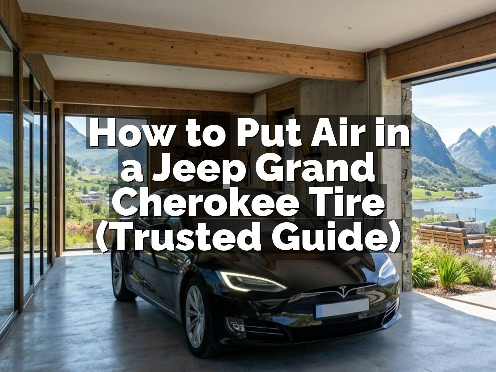 How to Put Air in a Jeep Grand Cherokee Tire (Trusted Guide)