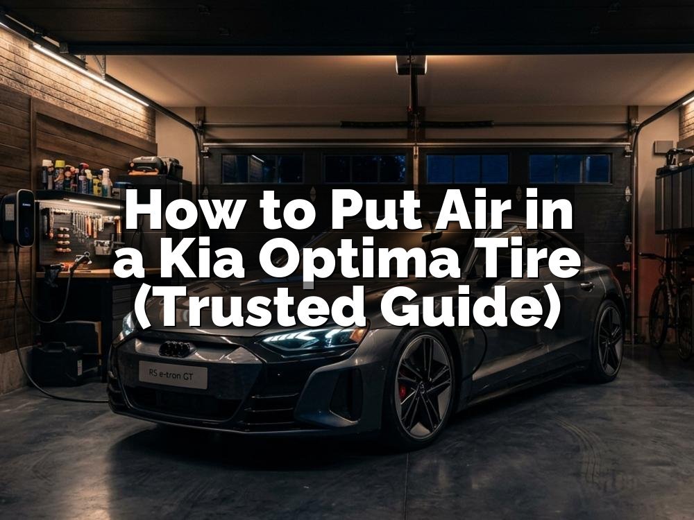 How to Put Air in a Kia Optima Tire (Trusted Guide)