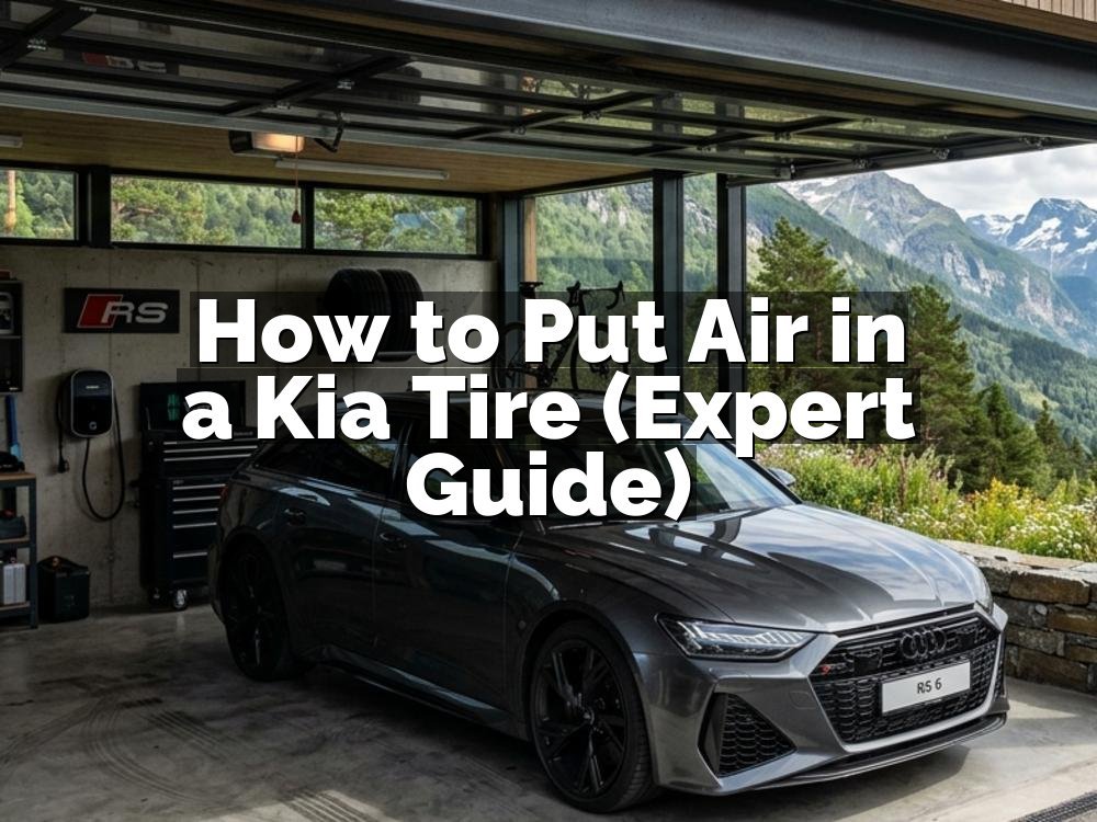 How to Put Air in a Kia Tire (Expert Guide)