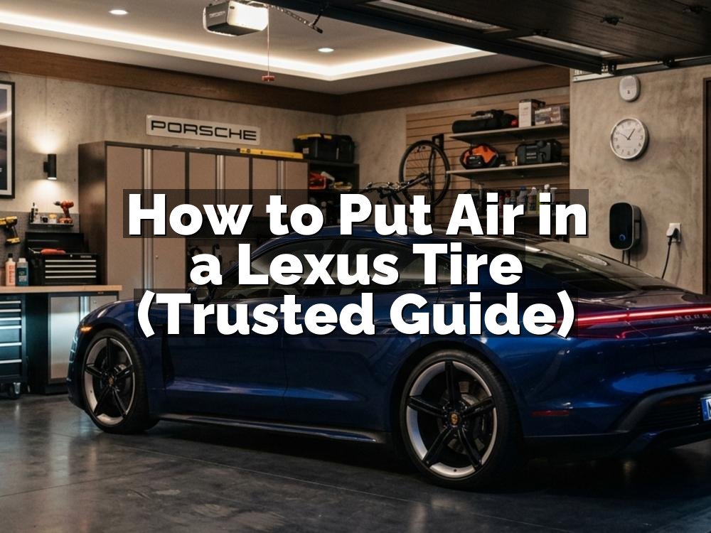 How to Put Air in a Lexus Tire (Trusted Guide)