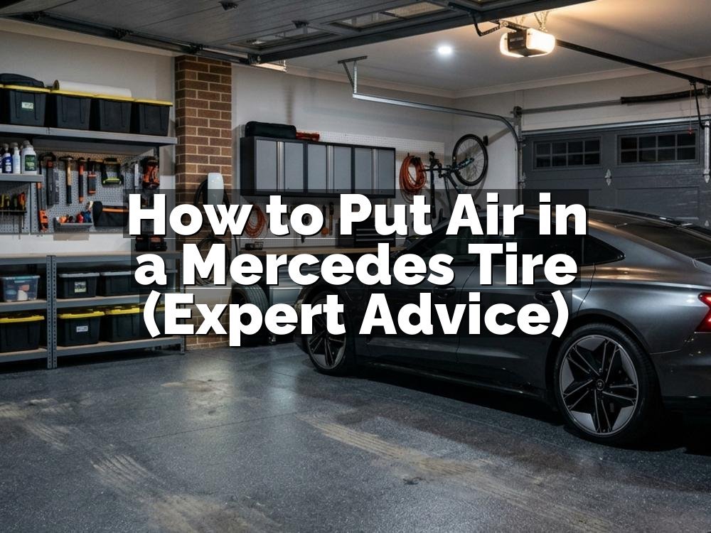 How to Put Air in a Mercedes Tire (Expert Advice)