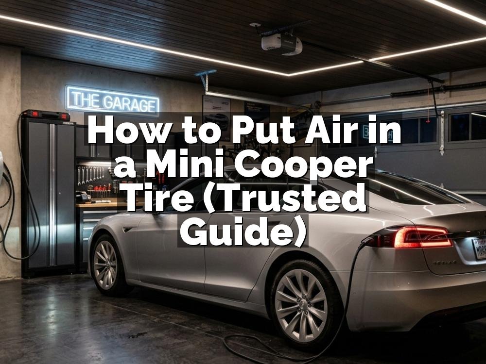 How to Put Air in a Mini Cooper Tire (Trusted Guide)