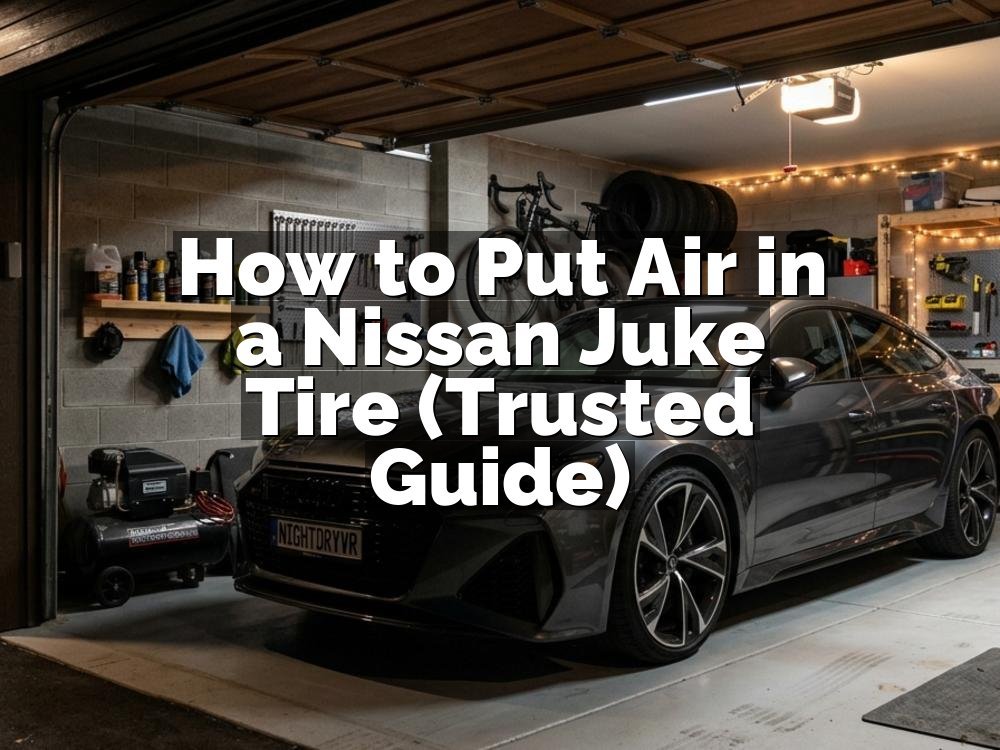 How to Put Air in a Nissan Juke Tire (Trusted Guide)