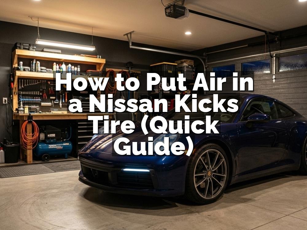 How to Put Air in a Nissan Kicks Tire (Quick Guide)