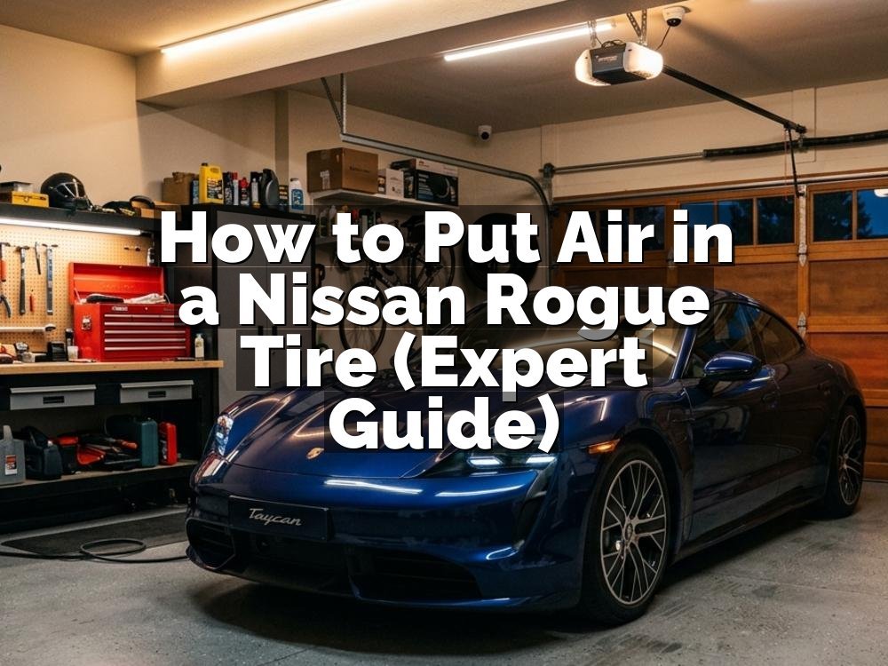 How to Put Air in a Nissan Rogue Tire (Expert Guide)