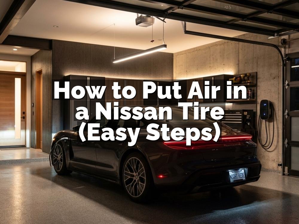 How to Put Air in a Nissan Tire (Easy Steps)