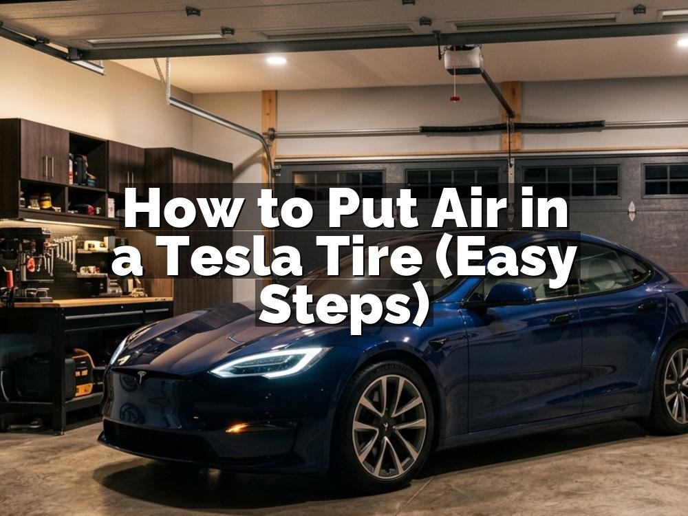 How to Put Air in a Tesla Tire (Easy Steps)