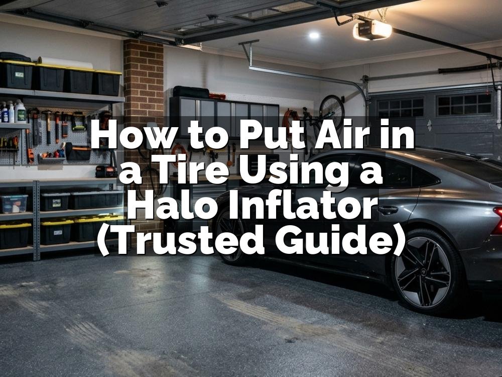 How to Put Air in a Tire Using a Halo Inflator (Trusted Guide)